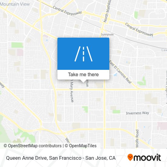 Mapa de Queen Anne Drive