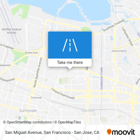 Mapa de San Miguel Avenue
