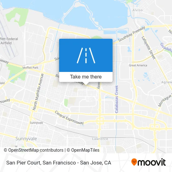 San Pier Court map