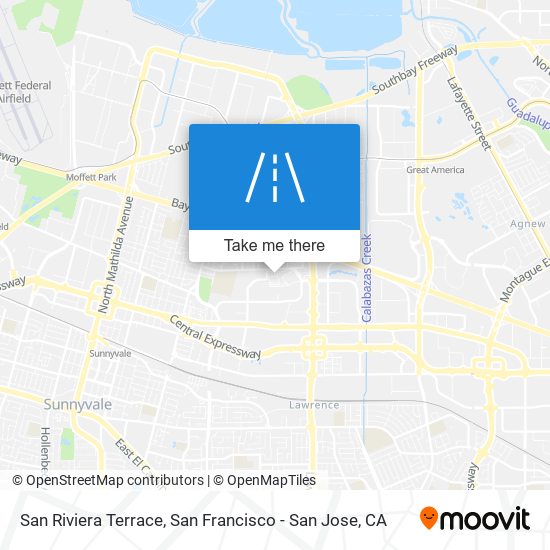 Mapa de San Riviera Terrace