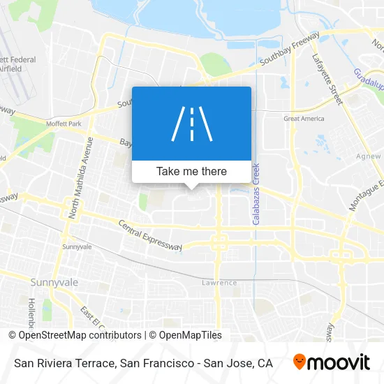 San Riviera Terrace map