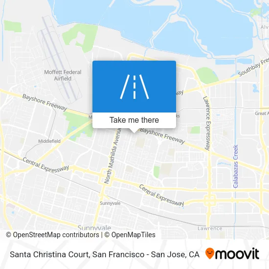 Santa Christina Court map