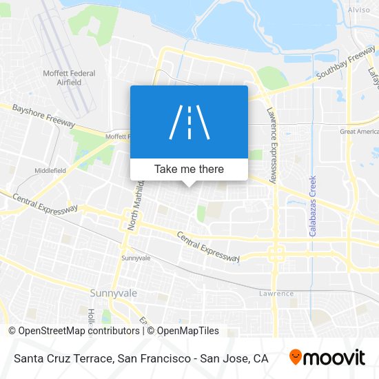 Mapa de Santa Cruz Terrace