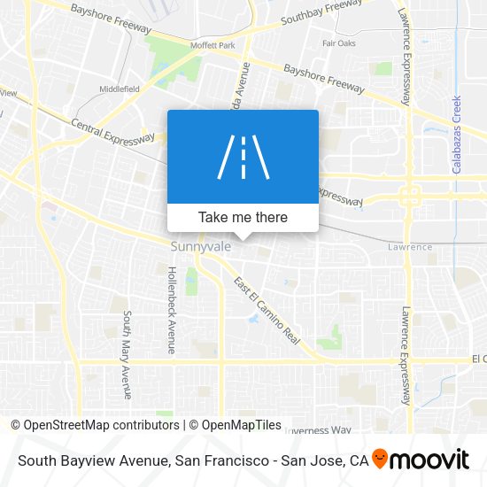 South Bayview Avenue map