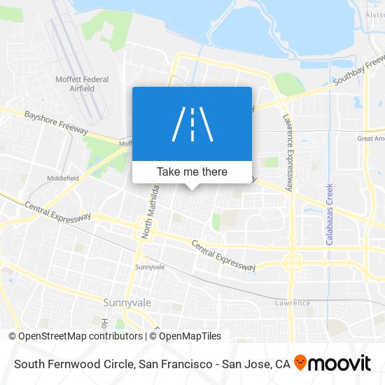 Mapa de South Fernwood Circle