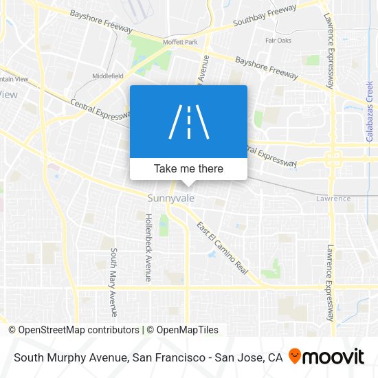 Mapa de South Murphy Avenue