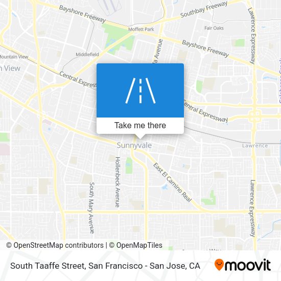 Mapa de South Taaffe Street