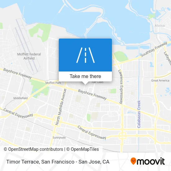 Mapa de Timor Terrace