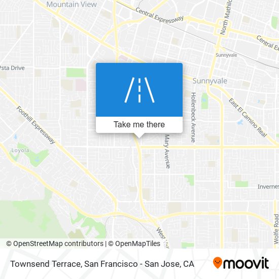 Townsend Terrace map