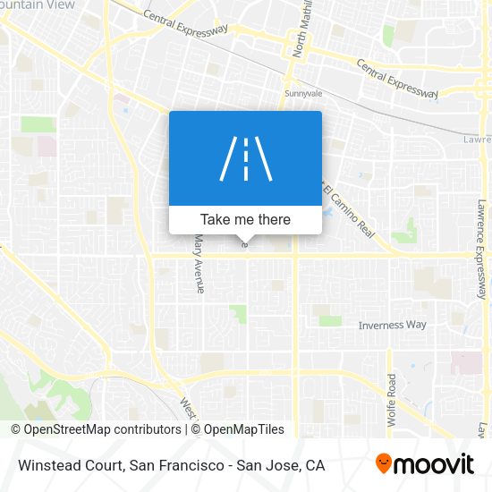 Mapa de Winstead Court