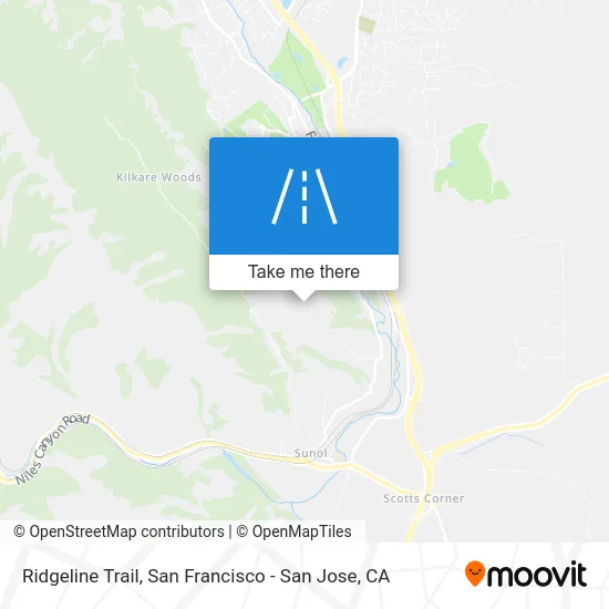 Ridgeline Trail map