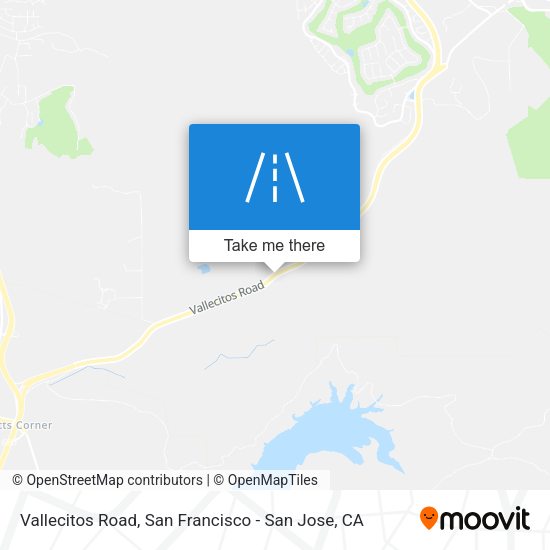 Mapa de Vallecitos Road