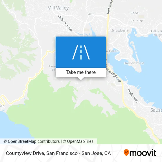 Countyview Drive map