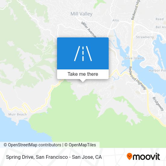 Mapa de Spring Drive