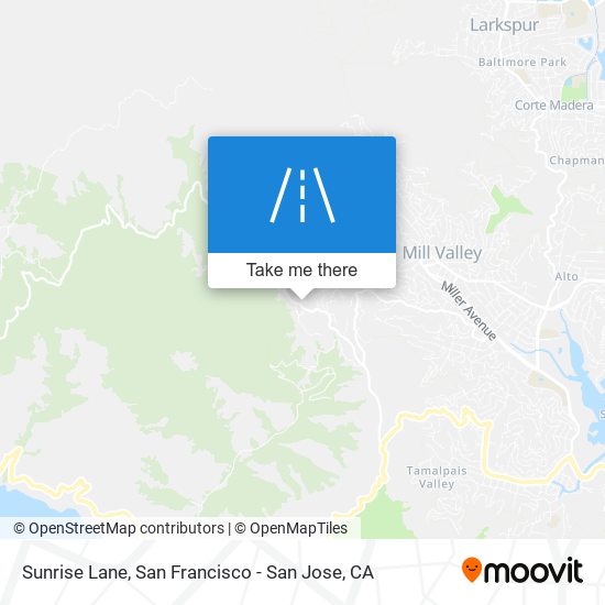 Sunrise Lane map