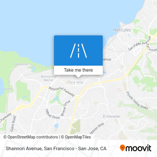 Mapa de Shannon Avenue