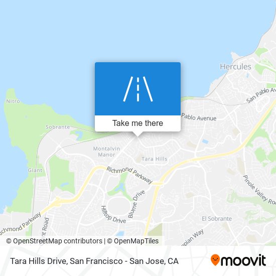 Tara Hills Drive map
