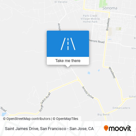 Mapa de Saint James Drive