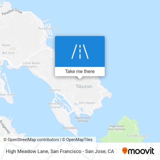 Mapa de High Meadow Lane