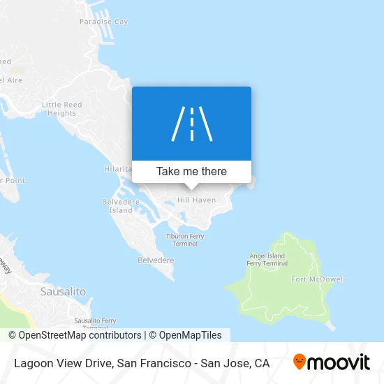 Lagoon View Drive map