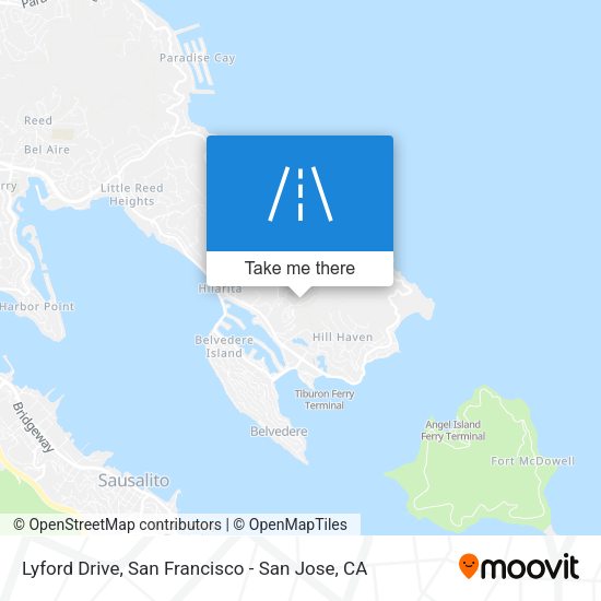 Mapa de Lyford Drive