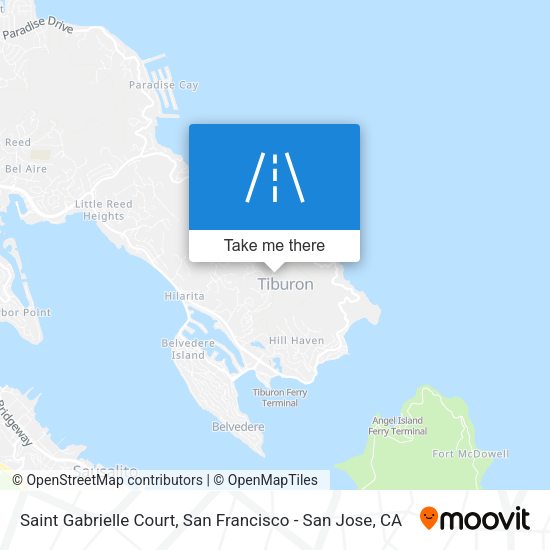 Saint Gabrielle Court map