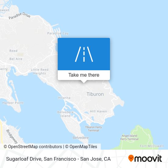 Mapa de Sugarloaf Drive