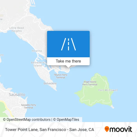 Tower Point Lane map