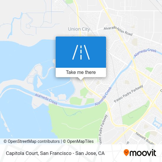 Mapa de Capitola Court