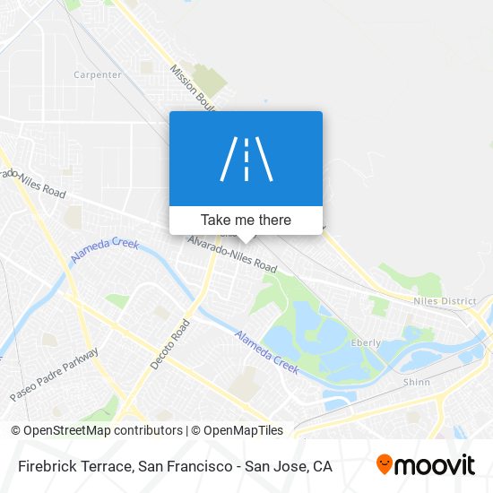 Firebrick Terrace map