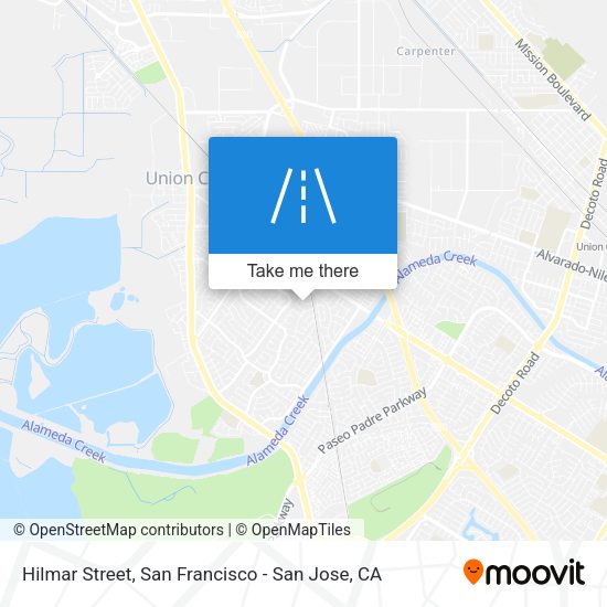 Mapa de Hilmar Street