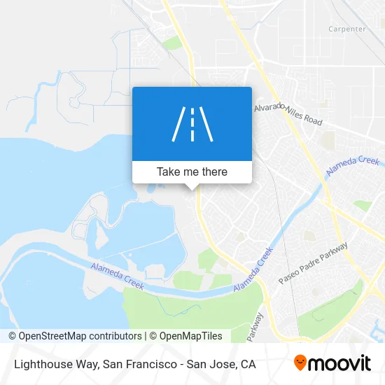 Lighthouse Way map
