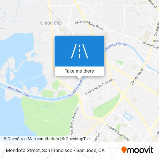 Mendota Street map