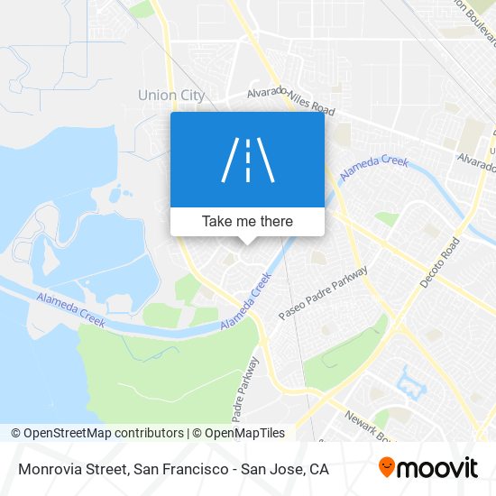 Mapa de Monrovia Street