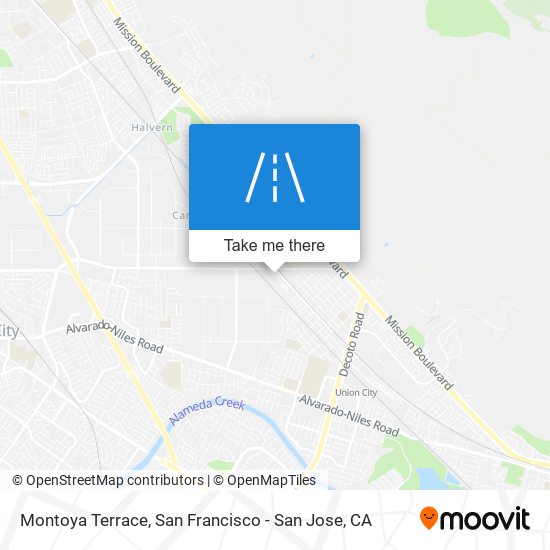 Montoya Terrace map