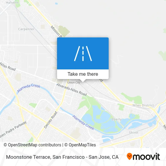Moonstone Terrace map