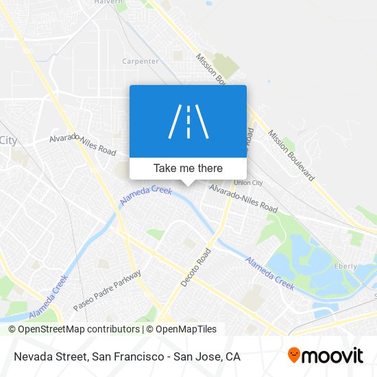 Mapa de Nevada Street