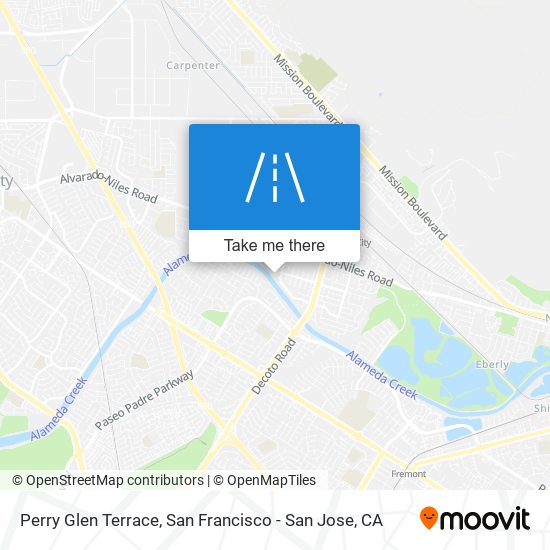 Mapa de Perry Glen Terrace