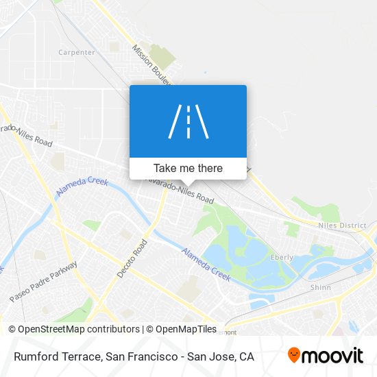 Rumford Terrace map