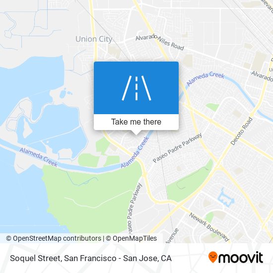 Soquel Street map