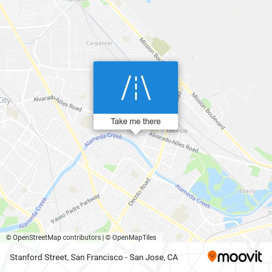 Mapa de Stanford Street