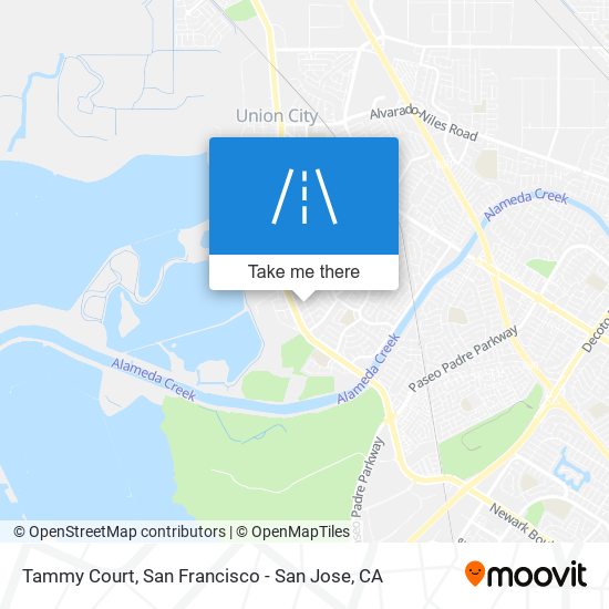 Tammy Court map