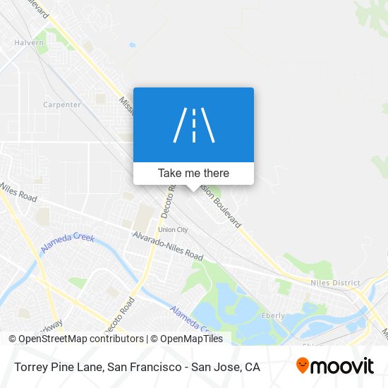 Mapa de Torrey Pine Lane