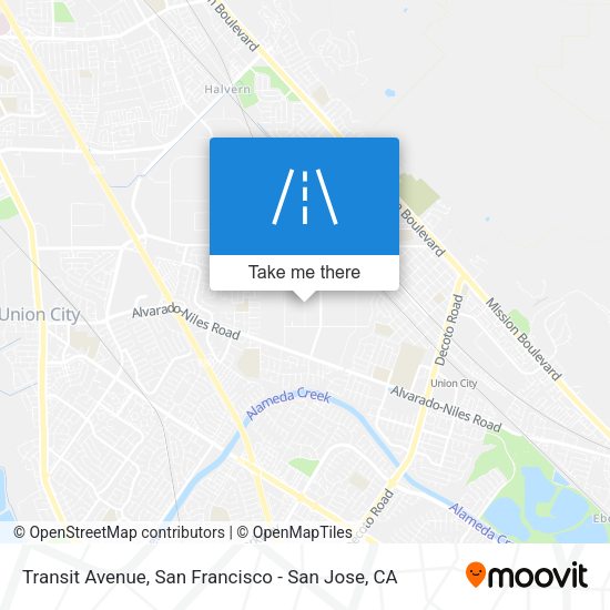 Mapa de Transit Avenue