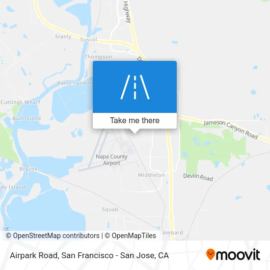 Airpark Road map
