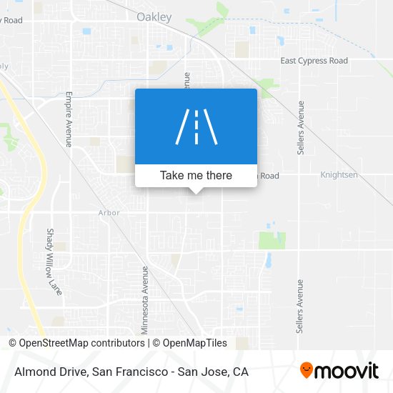 Mapa de Almond Drive