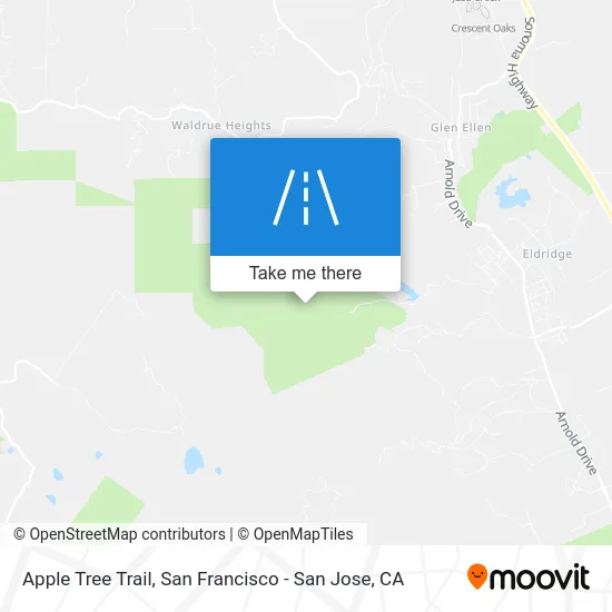 Apple Tree Trail map
