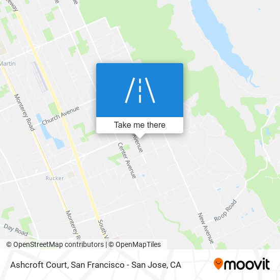 Mapa de Ashcroft Court