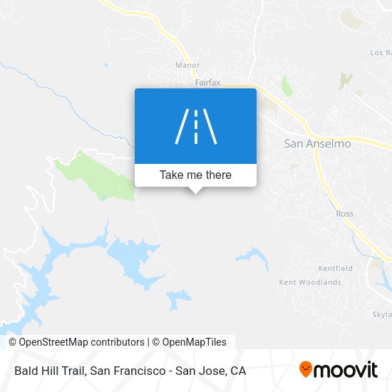 Mapa de Bald Hill Trail