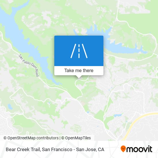 Mapa de Bear Creek Trail